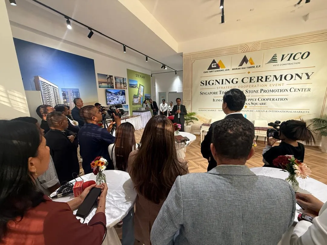 Guests attending the cooperation signing ceremony