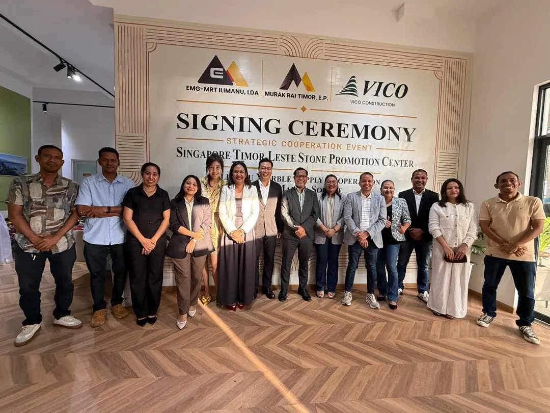 Guests and representatives at the Marina Square Sales Gallery